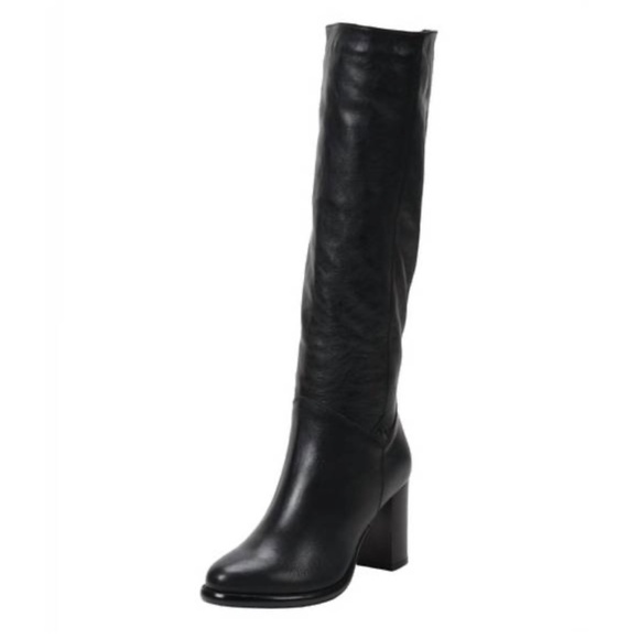 NEW - ROSS & SNOW michela weatherproof leather tall boots - Picture 2 of 4
